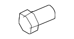 6508331AA - : Cover Bolt for Chrysler: Aspen | Dodge: Dakota, Durango, Ram 1500 | Ram: 1500, Dakota Image