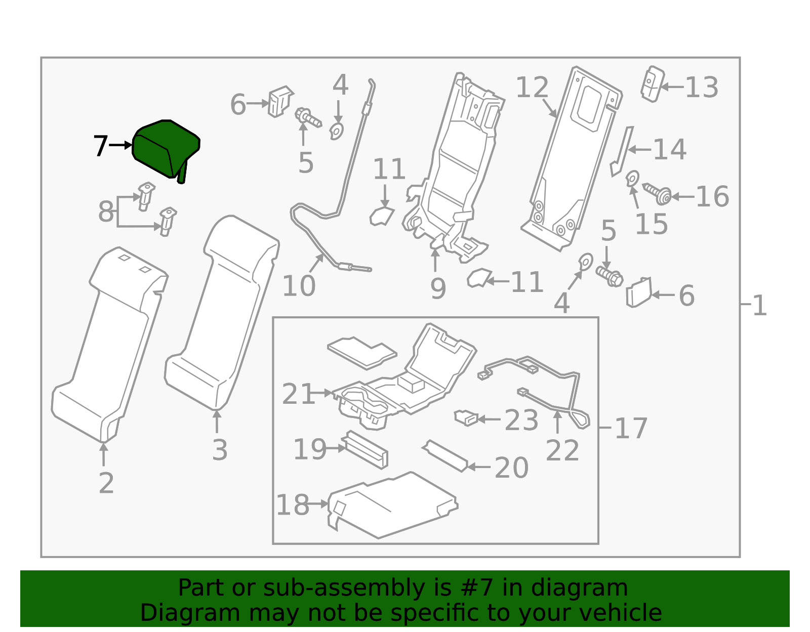 KB8D-88-240-02 - Headrest 2017-2023 Mazda CX-5 | Mazda-Parts