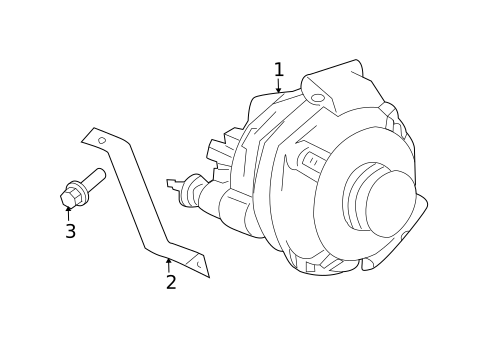 Alternator for 2009 Dodge Charger #0