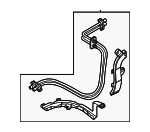 80A971015A - : Cable Assembly for Audi: Q5, Q5 PHEV Image