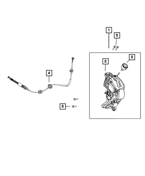 Gearshift Controls and Related Parts for 2020 Dodge Grand Caravan #0