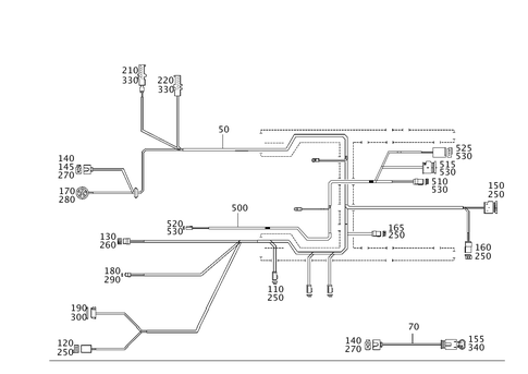 Electrical Parts Used for Transmission for 2006 Mercedes-Benz C55 AMG #0