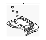 5841506130 - : Rear Shield for Toyota Image