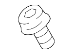 N90691601 - Electrical: Bracket Bolt for Porsche Image