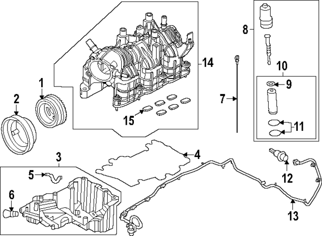 N2DZ9424D - : Intake Manifold for Ford: Ranger Image