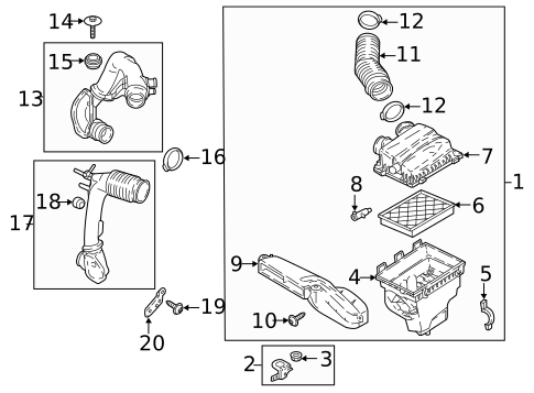 Sensors for 2018 Ford Fusion #0