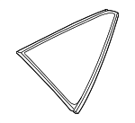 833011AA1A - : Quarter Glass for Nissan: Murano Image