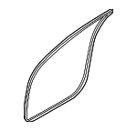 82110T1000 - : Weather-Strip On Body for Genesis: Electrified G80, G80 Image