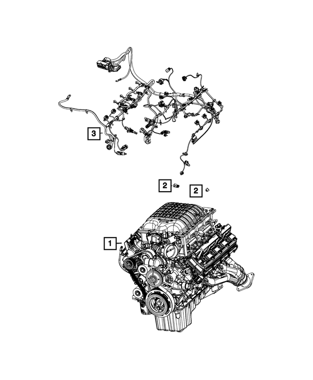 5035574AE - Electrical: Engine Wiring for Mopar Image image