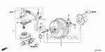 46186SJC003 - Chassis: NUT, LOCK for Honda Image