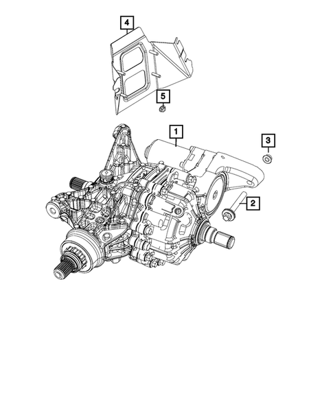 Rear Axle Assembly for 2017 Fiat 500X #0