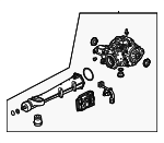86827648 - Universals &amp; Rear Axle: Carrier for Chevrolet: Equinox | GMC: Terrain Image