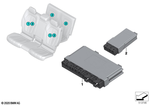 61355B91971 - Vehicle Electrical System: Seat Module for BMW: 330e, 330eX, 330i, 330iX, 430i, 430iX, 840i, 840iX, BMW ALPINA B8, BMW ALPINA XB7, M2, M2 CS, M3, M3 Comp. M xDrive, M3 Competition, M3 CS, M340i, M340iX, M4, M4 Comp. M xDrive, M4 Competition, M440i, M440iX, M5 CS, M8, M850iX, X3 M, X4 M, X5 40i, X5 40iX, X5 45eX, X5 50eX, X5 50iX, X5 M50iX, X5 M60iX, X6 40i, X6 40iX, X6 M50iX, X6 M60iX, X7 40iX, X7 50iX, X7 M50iX, X7 M60iX Image image