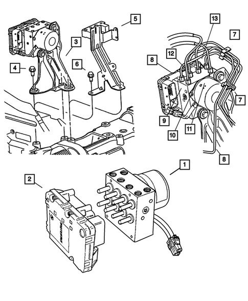 Brake Master Cylinder for 2001 Chrysler Town & Country #0