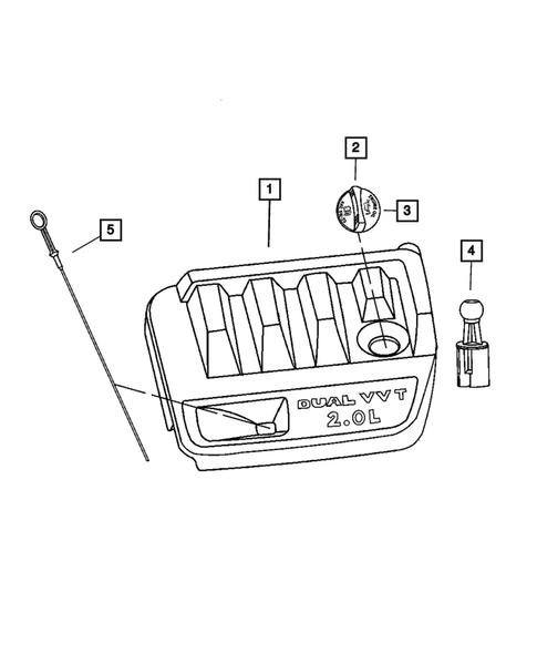 Engine Identification for 2007 Dodge Caliber #1