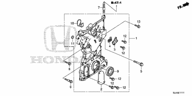 Chain Case (2.4L) for 2019 Honda CR-V #0