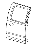 YL3Z1624631AA - Body: Door Shell for Ford: F-150 | Lincoln: Blackwood Image