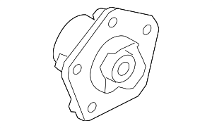 8W0501652D - Suspension: Rear Hub for Audi Image