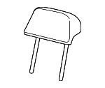 3CN885901GVJP - Body: Headrest for Volkswagen: Atlas, Atlas Cross Sport Image