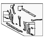 53029SJ0009P - : Radiator Support for Subaru: Forester Image