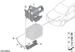 7129909333 - Vehicle Electrical System: Torx Screw, Self-Locking for BMW Image