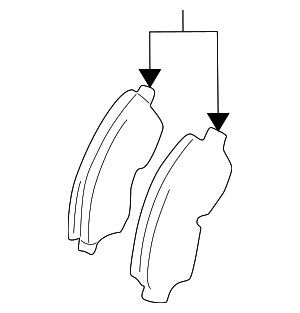 446542130 - : Brake Pads Front for Toyota Image