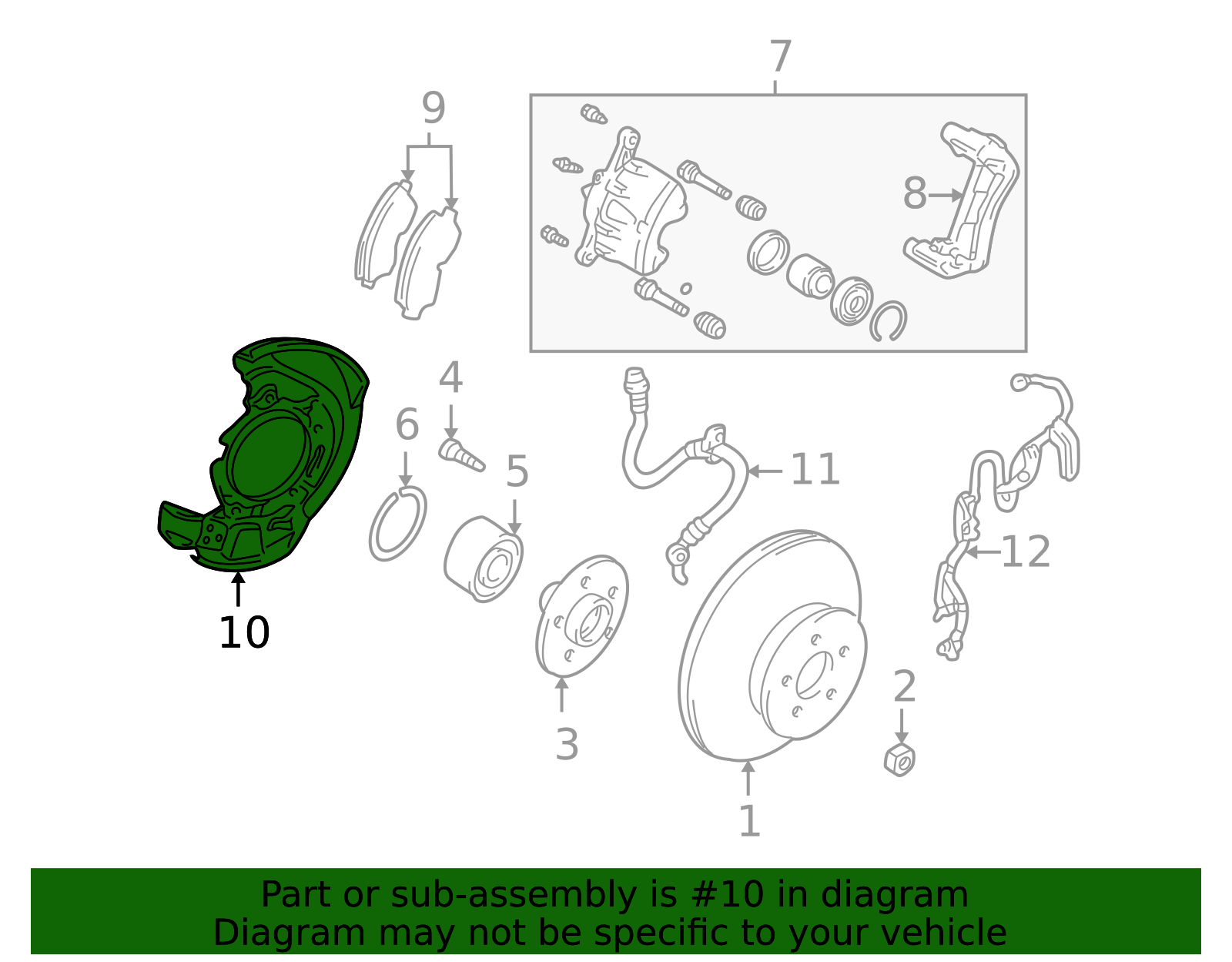Protezione Motore Inferiore Lato Guida Per Toyota RAV4 2001-2005 (Evan-Fischer)