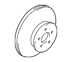 4351242032 - : Disc Brake Rotor (Front) for Toyota Image