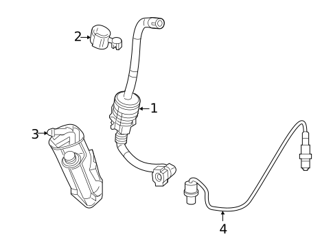 Emission Components for 2020 Mercedes-Benz E450 #0