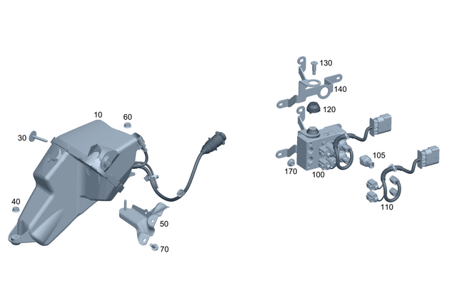 9900535 - Suspension: Hexagon Head Screw for Mercedes-Benz Image image
