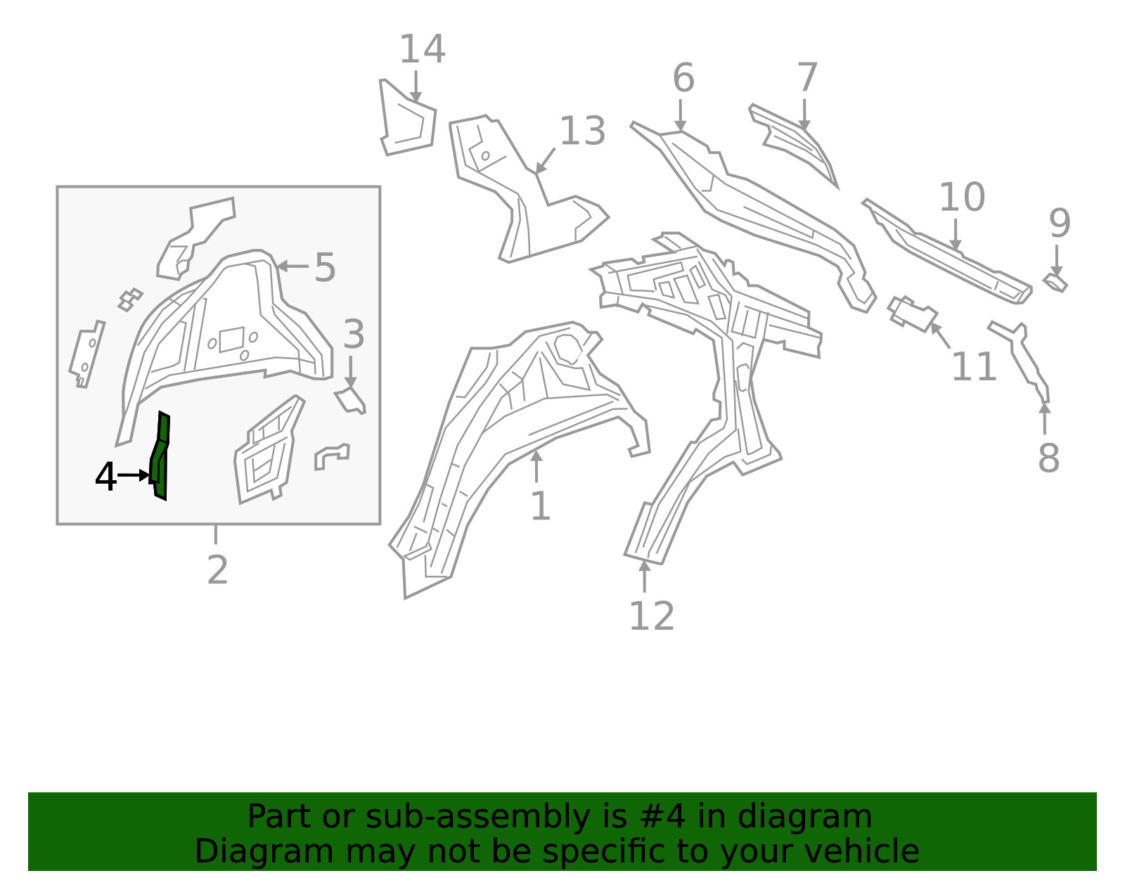 61673-76010 - High-Quality Extension for 2019-2025 Lexus | AutoNation Parts