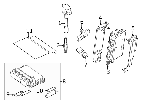 Powertrain Control for 2009 Nissan Altima #1