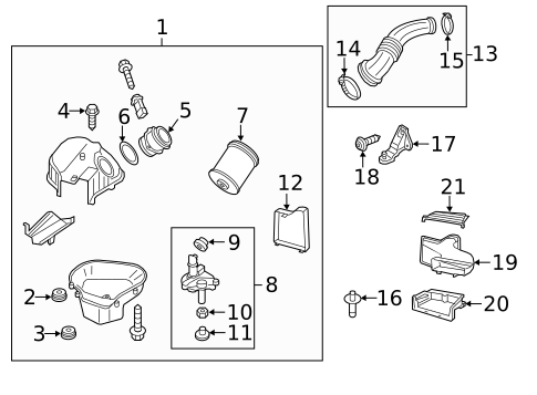 Air Intake for 2016 Audi A8 Quattro #0