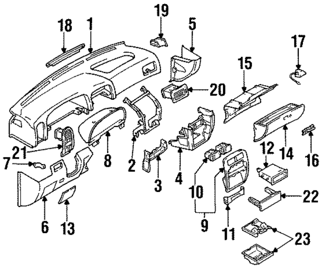6820075P00 - : Instrument Panel for Nissan Image
