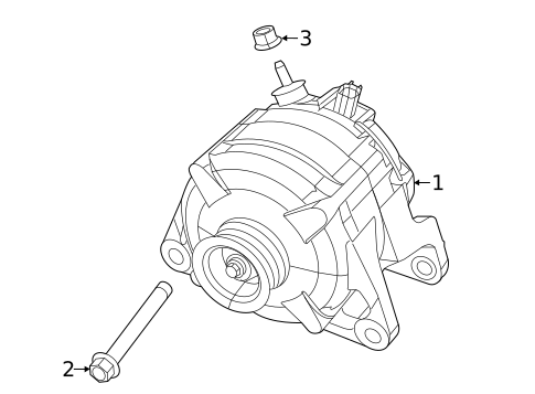 Alternator for 2013 Ram 2500 #0