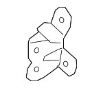 6873002030 - Body: Lower Hinge for Scion: xA | Toyota: Corolla, Echo, Matrix Image