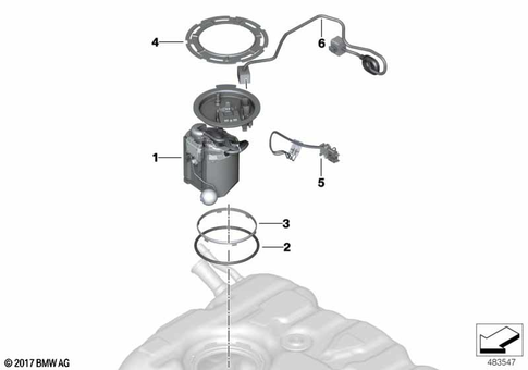 Fuel Feed for 2019 BMW 740eX #1