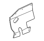 MR144708 - : Splash Shield for Mitsubishi: Montero Sport Image