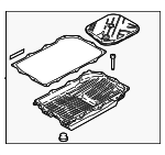 24119504520 - Maintenance &amp; Lubrication: Trans Pan for BMW: M2, M3, M4 Image