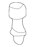 64306AE20AGE - Body: Headrest Guide for Subaru: Legacy, Outback Image