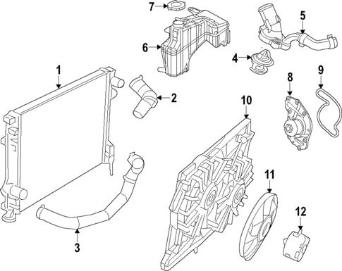Cooling System for 2009 Dodge Challenger #0