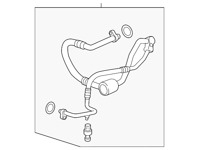 GM Genuine Parts 15-34862 A/C Hose Assembly - View #11