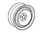 56160102703C - Suspension: Spare Wheel for Volkswagen Image