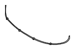 9007515061 - : Washer Hose for Lexus: NX250, NX350, NX350h, NX450h+, RX350, RX450h Image