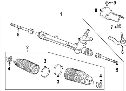 Steering Gear & Linkage for 2025 Buick Envista #0