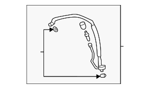 4K1816740AE - HVAC: AC Tube for Audi Image