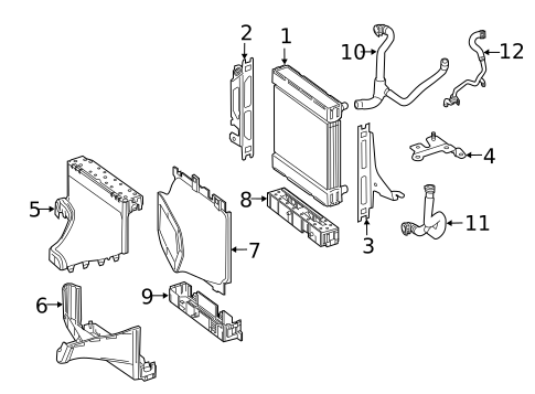 Hoses & Pipes for 2015 Mercedes-Benz SL63 AMG #0