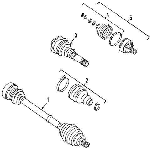 Axle Shafts & Joints for 2008 Audi R8 #0