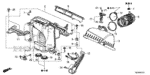 171385R0004 - Electrical/Exhaust/Heater/Fuel: CLAMP, HOSE (13.9MM) for Honda Image
