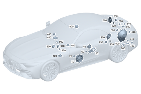 Speaker for 2025 Mercedes-Benz SL63 AMG #0